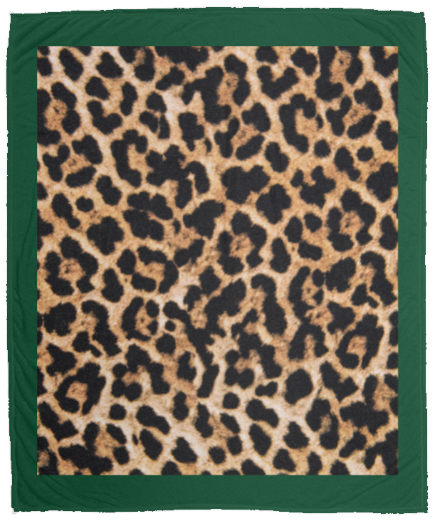 Plush Fleece Blanket - 50x60: LEPOARD