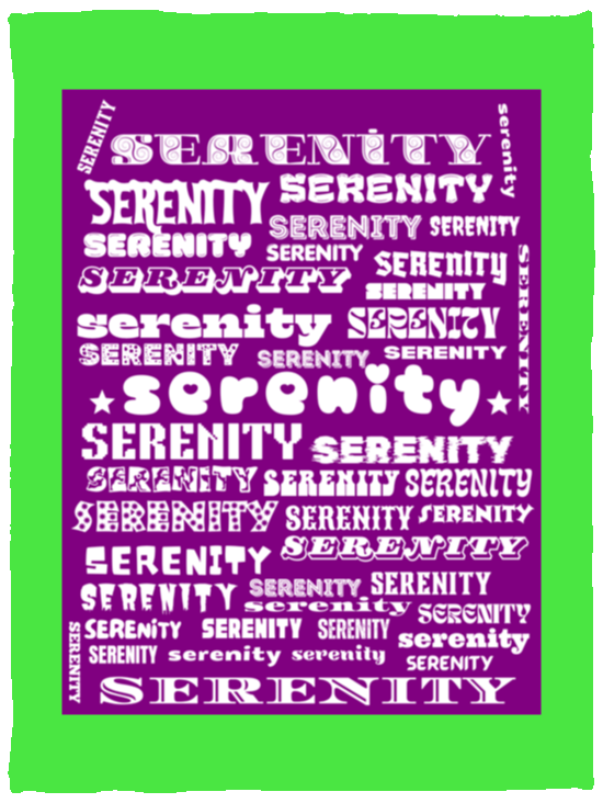 Plush Fleece Blanket - 30x40: SERENITY