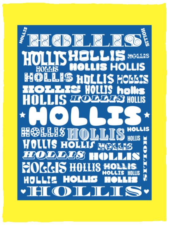 Plush Fleece Blanket - 30x40: HOLLIS