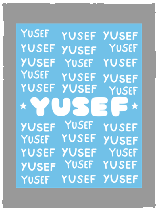 Plush Fleece Blanket - 30x40: YUSEF