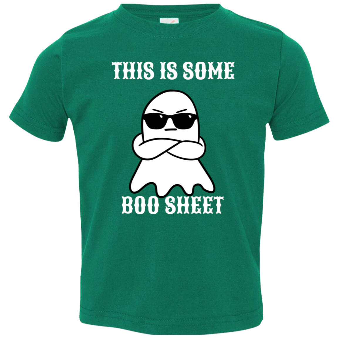 THIS IS SOME BOO SHEET Toddler Jersey T-Shirt