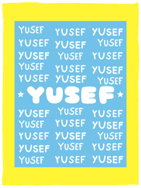 Plush Fleece Blanket - 30x40: YUSEF