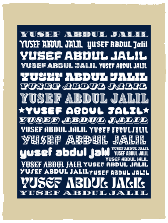 Plush Fleece Blanket - 30x40: YUSEF ABDUL JALIL