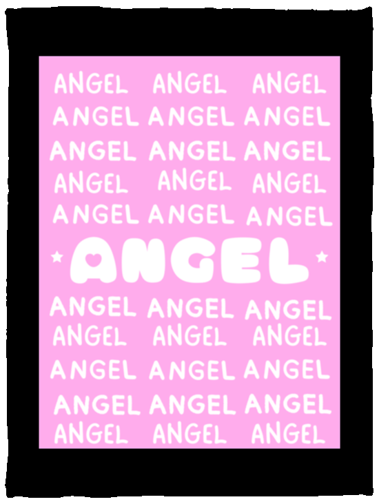 Plush Fleece Blanket - 30x40: ANGEL