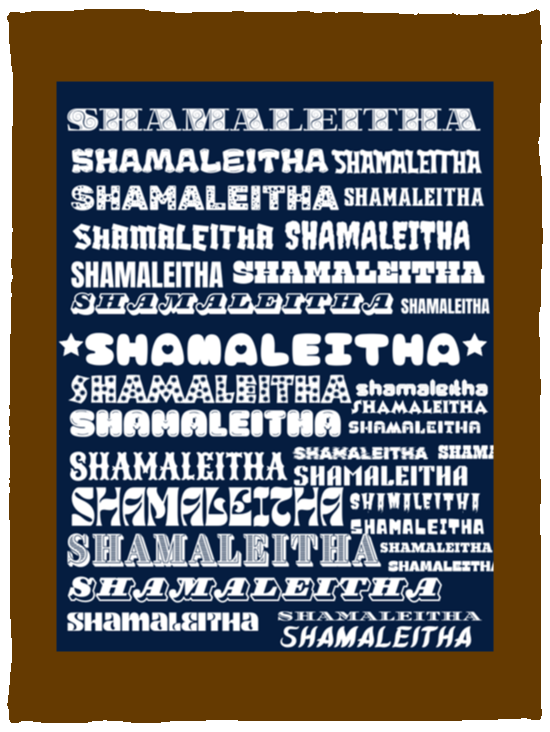 Plush Fleece Blanket - 30x40: SHAMALEITHA