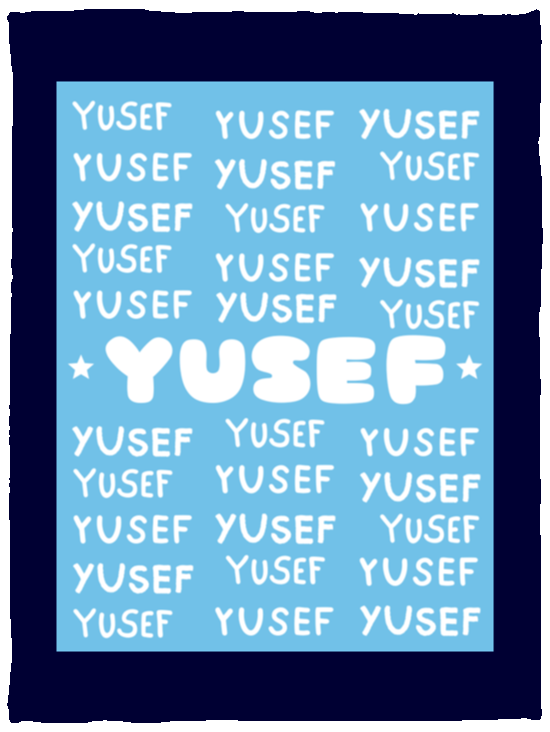 Plush Fleece Blanket - 30x40: YUSEF