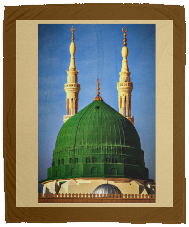 Plush Fleece Blanket - 50x60: MASJID NABAWI BLANKET