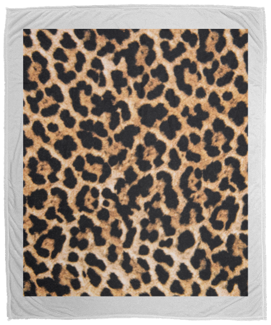 Plush Fleece Blanket - 50x60: LEPOARD