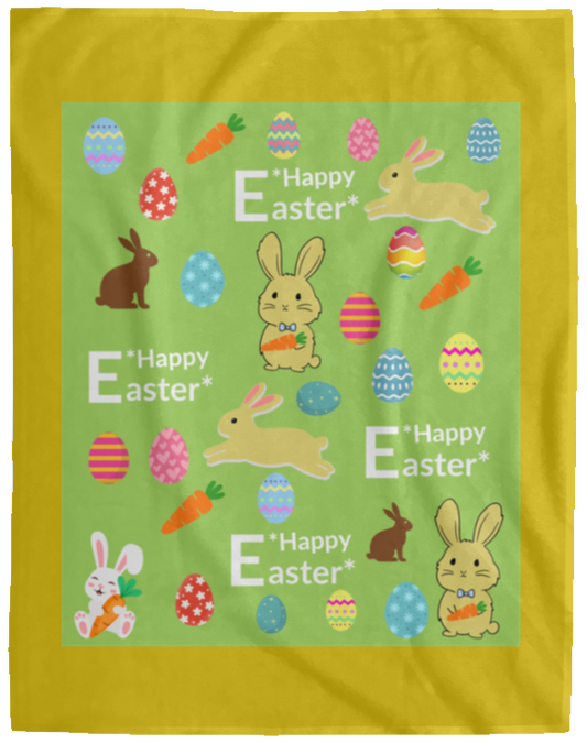 Plush Fleece Blanket - 60x80: HAPPY EASTER