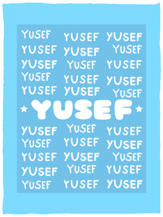 Plush Fleece Blanket - 30x40: YUSEF