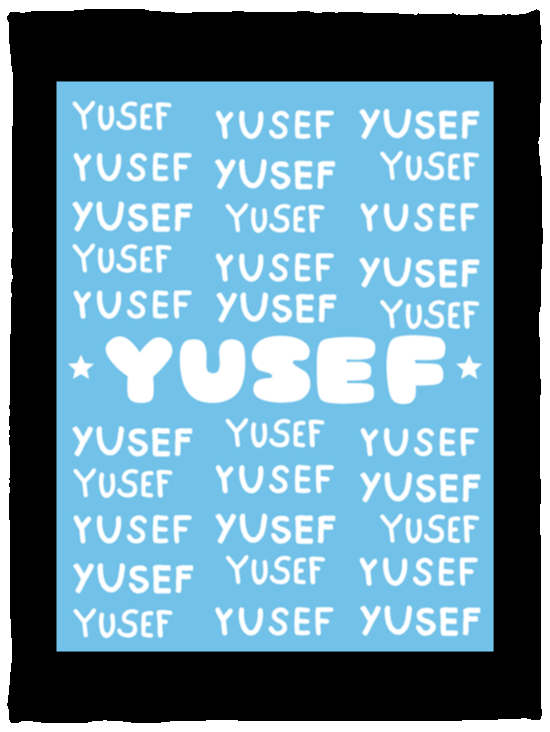 Plush Fleece Blanket - 30x40: YUSEF