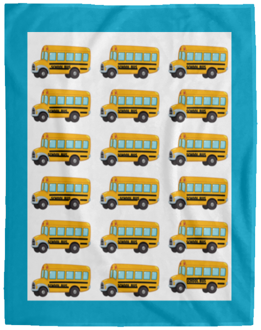 Plush Fleece Blanket - 60x80: BTS: SCHOOL BUS BLANKET