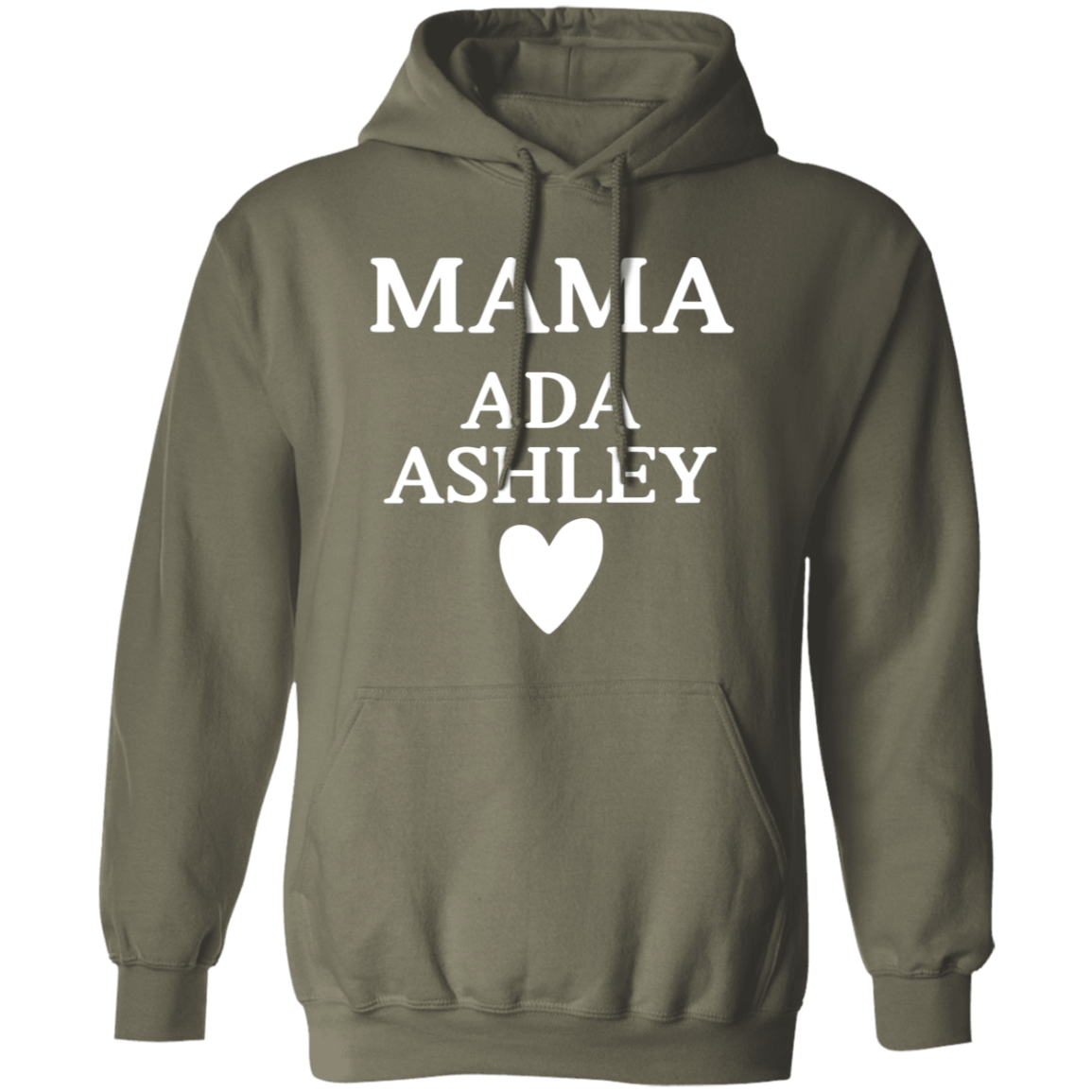 G185 Pullover Hoodie: MAMA ADA ASHLEY