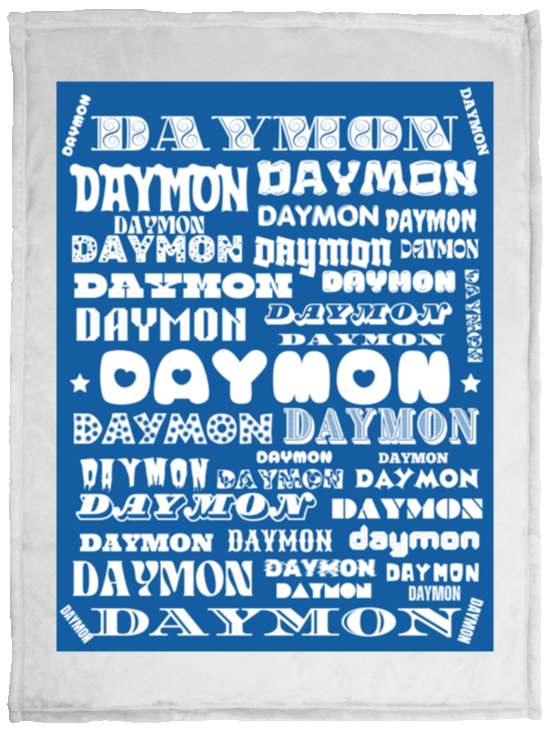 Plush Fleece Blanket - 30x40: DAYMON