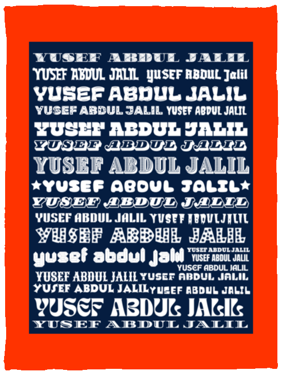 Plush Fleece Blanket - 30x40: YUSEF ABDUL JALIL