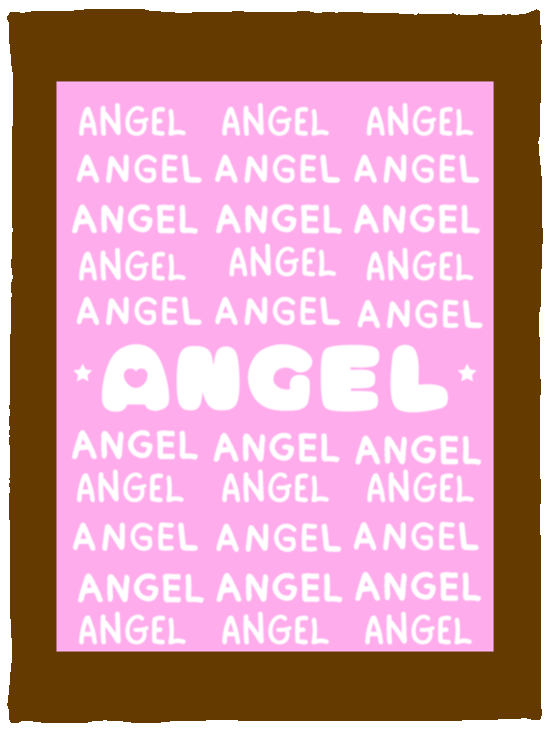 Plush Fleece Blanket - 30x40: ANGEL