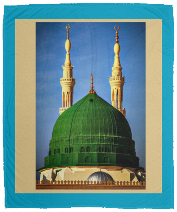 Plush Fleece Blanket - 50x60: MASJID NABAWI BLANKET