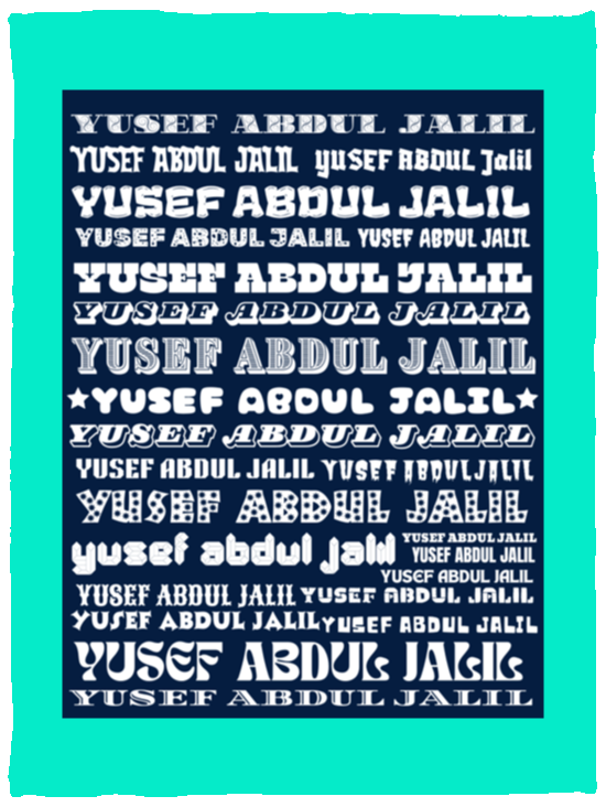 Plush Fleece Blanket - 30x40: YUSEF ABDUL JALIL