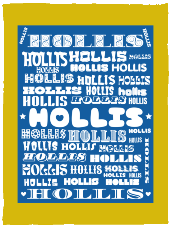 Plush Fleece Blanket - 30x40: HOLLIS