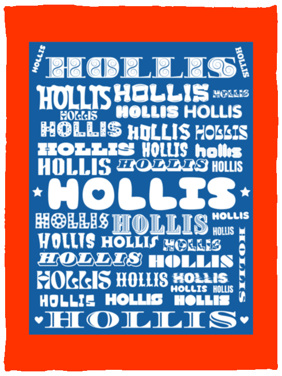 Plush Fleece Blanket - 30x40: HOLLIS