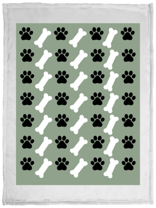 Plush Fleece Blanket - 30x40: DOG BLANKET