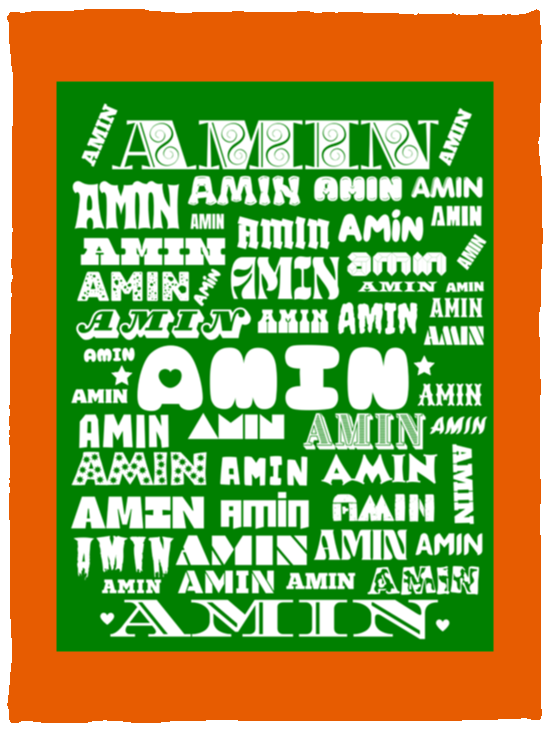 Plush Fleece Blanket - 30x40: AMIN