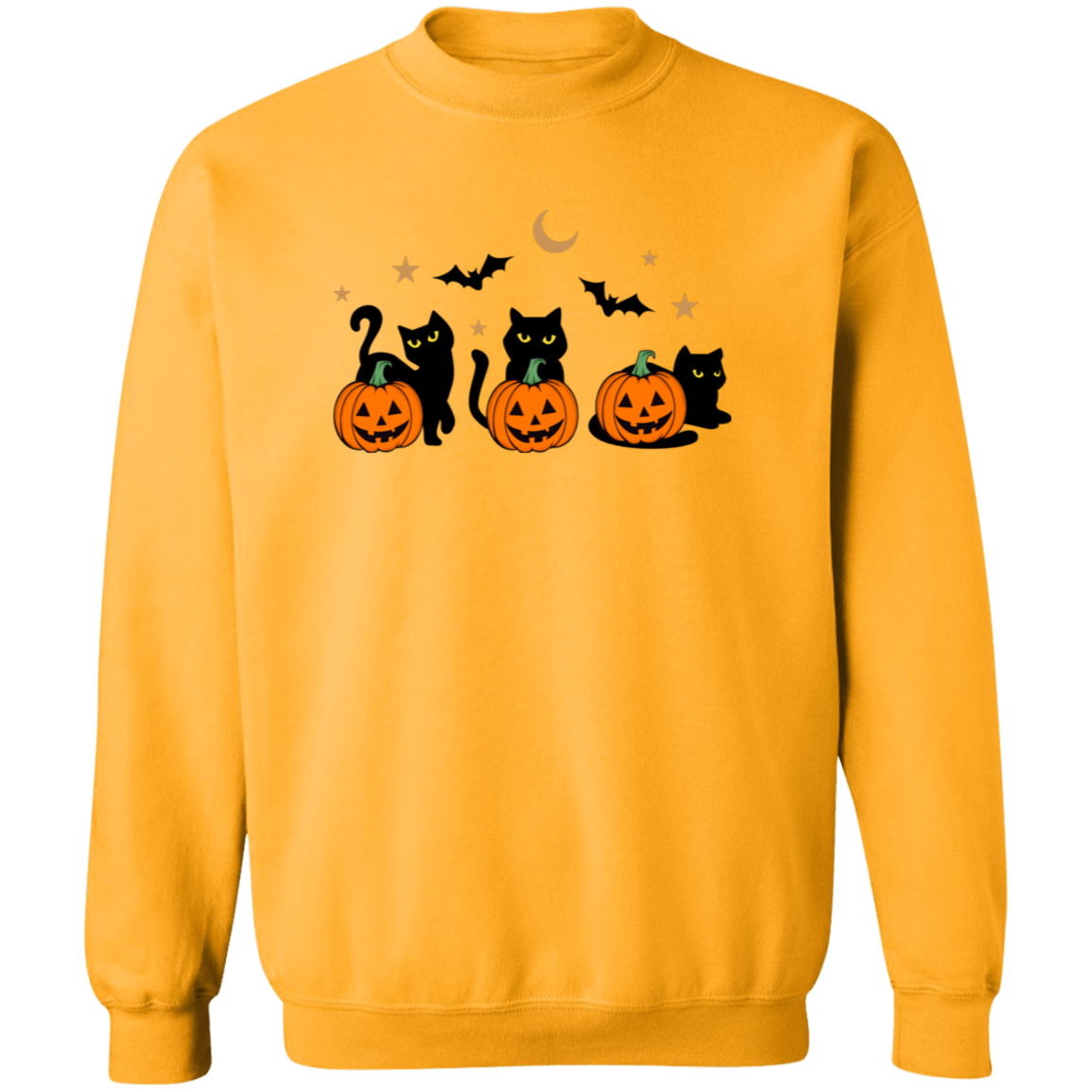 Crewneck Pullover Sweatshirt: HALLOWEEN