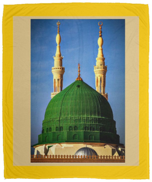 Plush Fleece Blanket - 50x60: MASJID NABAWI BLANKET