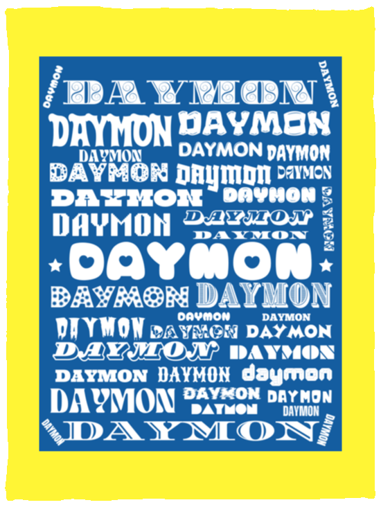 Plush Fleece Blanket - 30x40: DAYMON