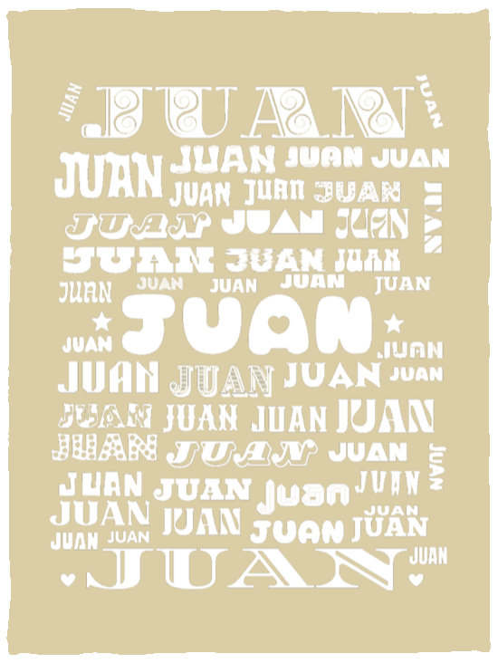 Plush Fleece Blanket - 30x40: JUAN