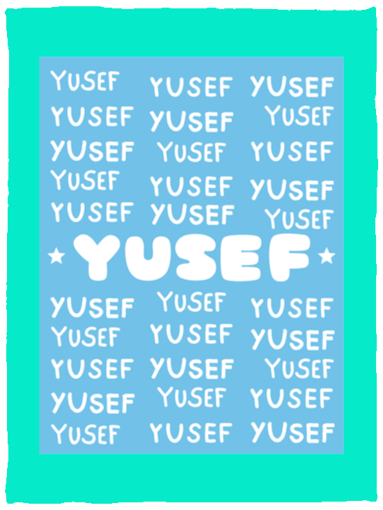 Plush Fleece Blanket - 30x40: YUSEF