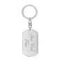Keychain: INVOCATION FOR RIDING IN A VEHICLE OR ON AN ANIMAL: WITH THE NAME OF ALLAH. PRAISE IS TO ALLAH.