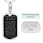 Keychain: INVOCATION FOR GOING TO THE MOSQUE: