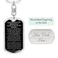 Keychain: INVOCATION FOR RIDING IN A VEHICLE OR ON AN ANIMAL: