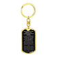 Keychain: INVOCATION FOR RIDING IN A VEHICLE OR ON AN ANIMAL: