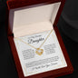 Love Knot Necklace: To My Beautiful Daughter It seems just like yesterday,...I Will Always Love You Forever