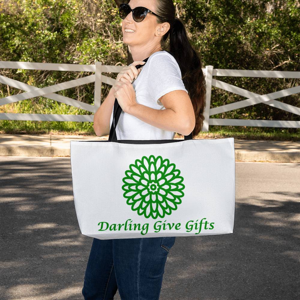 Weekender Tote: CHRYSANTHEMUM Darling Give Gifts