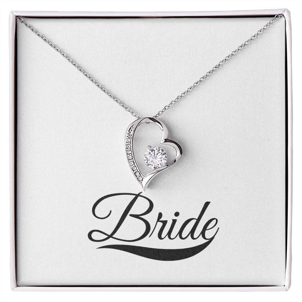 Forever Heart Necklace: Bride