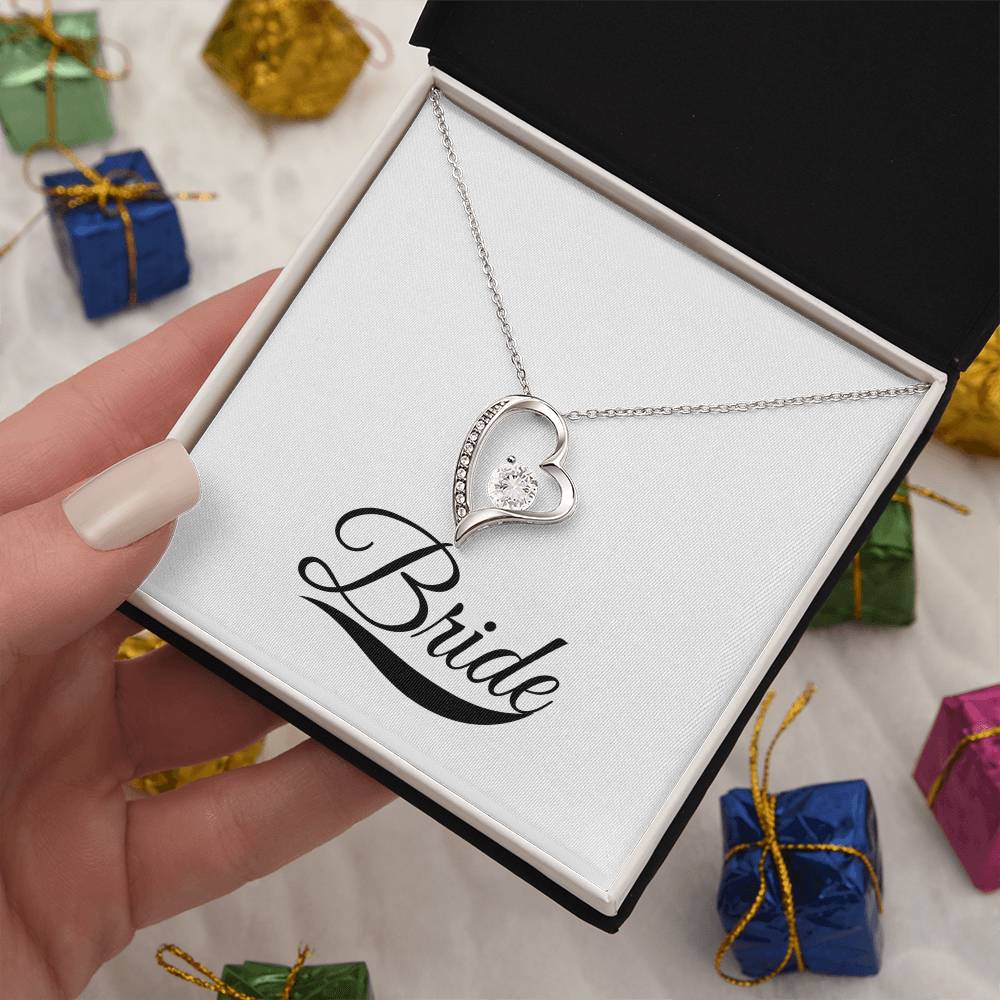 Forever Heart Necklace: Bride