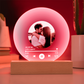 Acrylic Circle Plaque: Acrylic Circle Plaque: Acrylic Song Plaque - Anniversary Gift for Friends - Birthday Gift for Her or Him - Valentine’s Day Gift PINK VINYL RECORD WITH PHOTO AND FAVORITE SONG ALL OF ME JOHN LEGEND