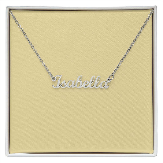 Custom Name Necklace: PERSONALIZE YOURS TODAY OR GIFT A LOVED ONE